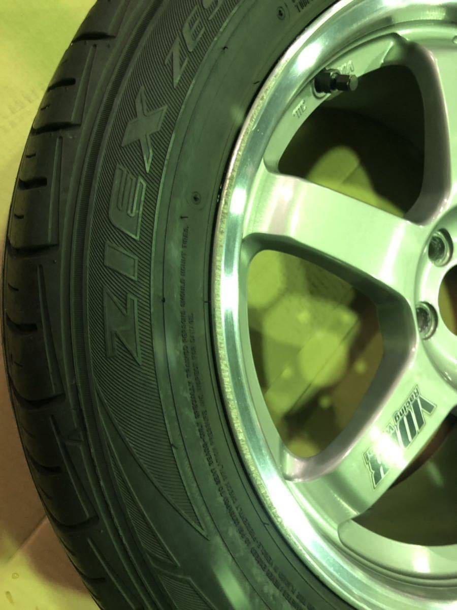RAYS LE37T PCD100 5穴 7.5j オフセット48 225/55R17タイヤ付き4本 