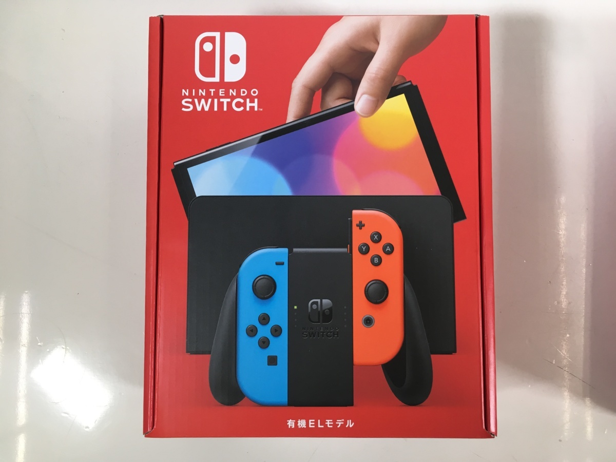 任天堂 Nintendo Switch ニンテンドースイッチ Joy-Con ネオンブルー ネオンレッド 本体 有機ELモデル 新型 未使用 12