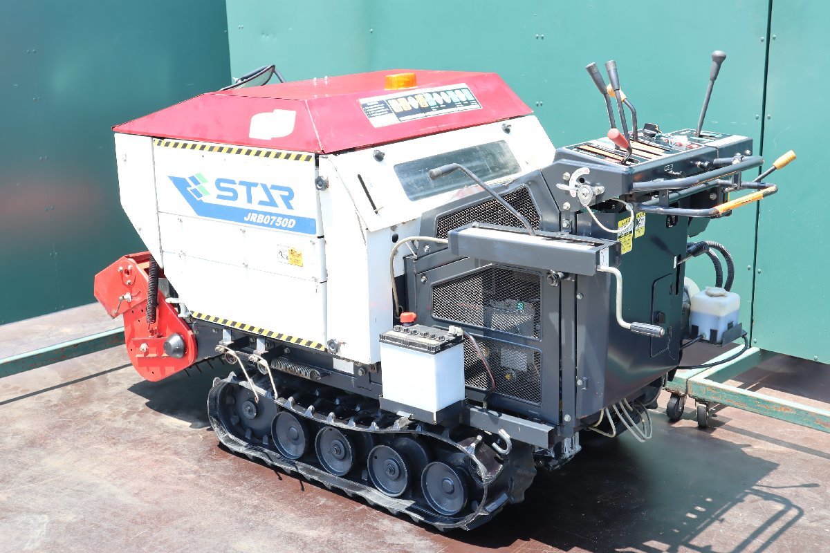 直☆千葉県 STAR/スター JRB0750D　自走式 ロールベーラー▼3B-643