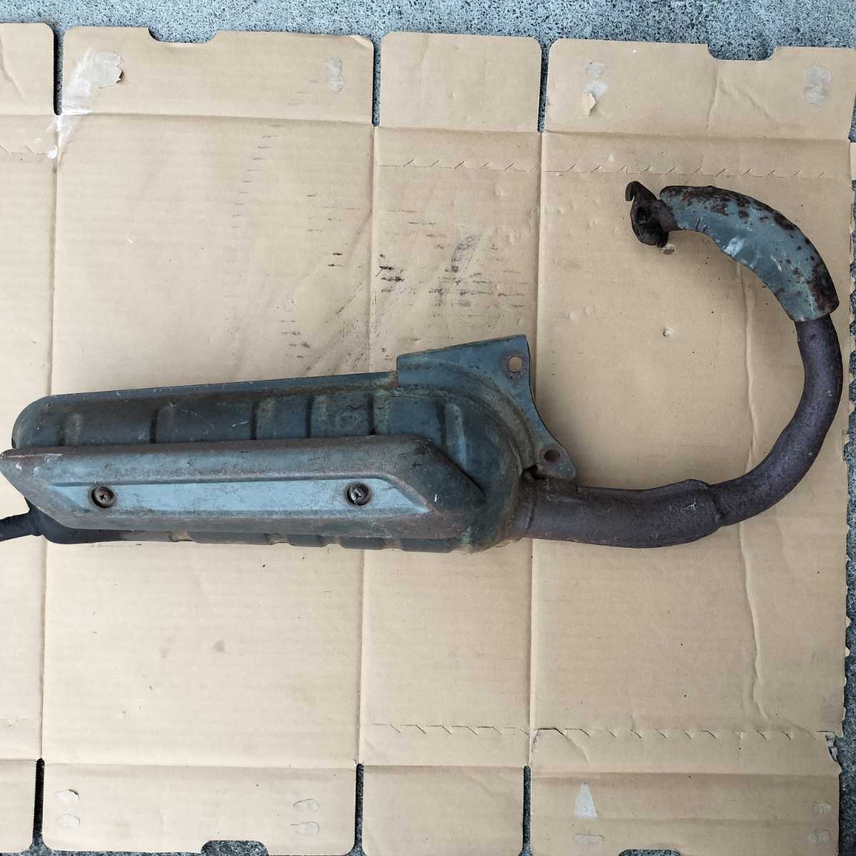 ホンダクレージュタクト AF09 クレタク スパタク マフラー（純正）現状 