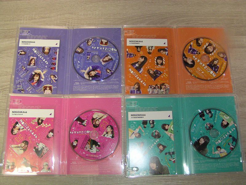 ☆乃木坂46 乃木坂工事中ブルーレイ中古8巻セット 乃木坂ライブ潜入中 
