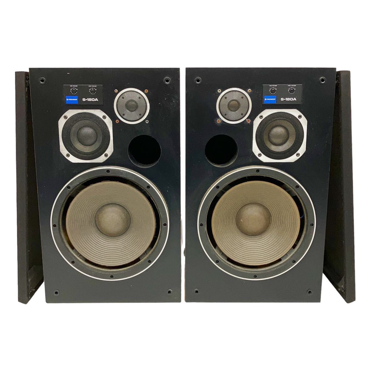 動作品 PIONEER パイオニア S-180A ブックシェルフ型 3WAY スピーカー