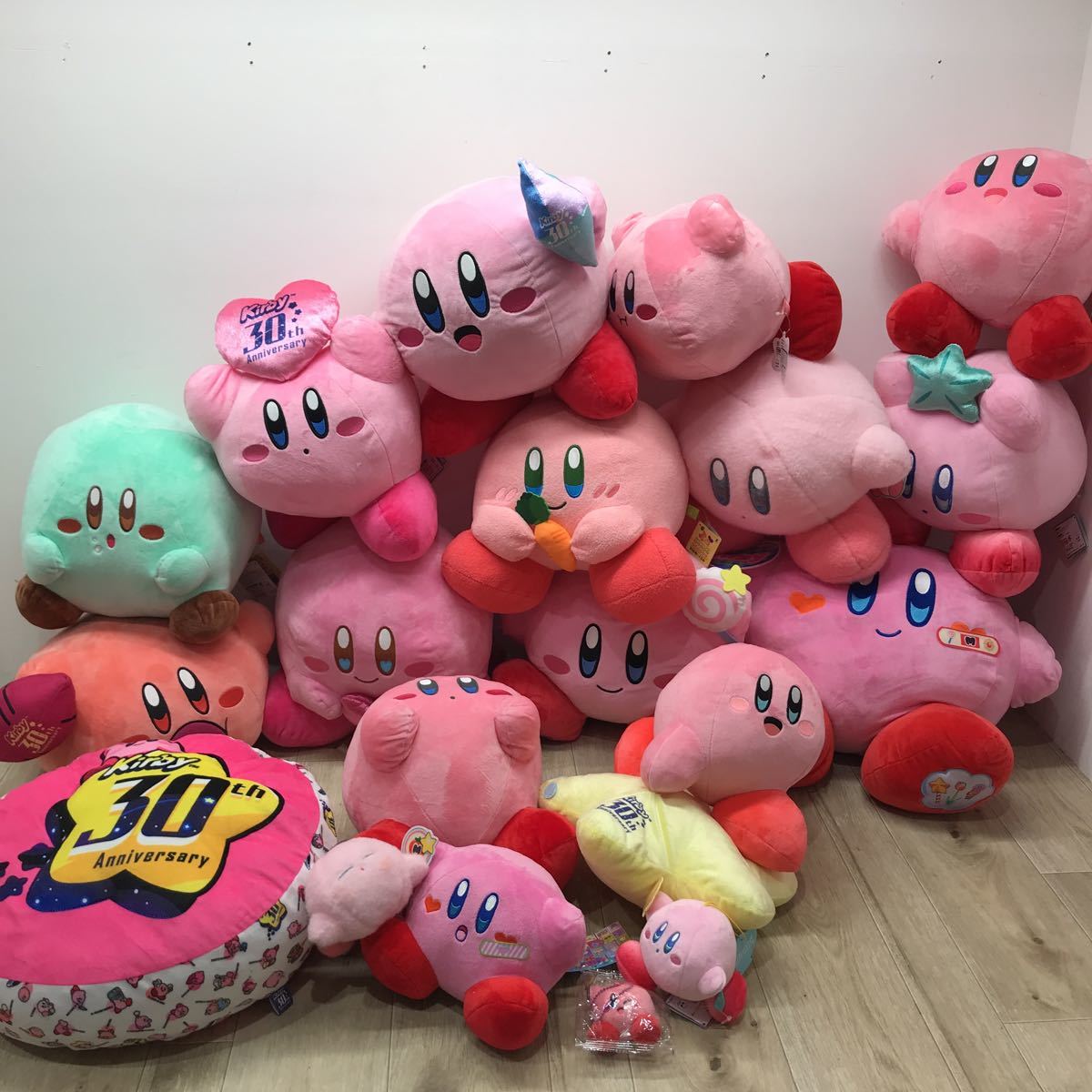108 L 1円〜 カービィ 星のカービィ ぬいぐるみ 大量 まとめ 中古 現状