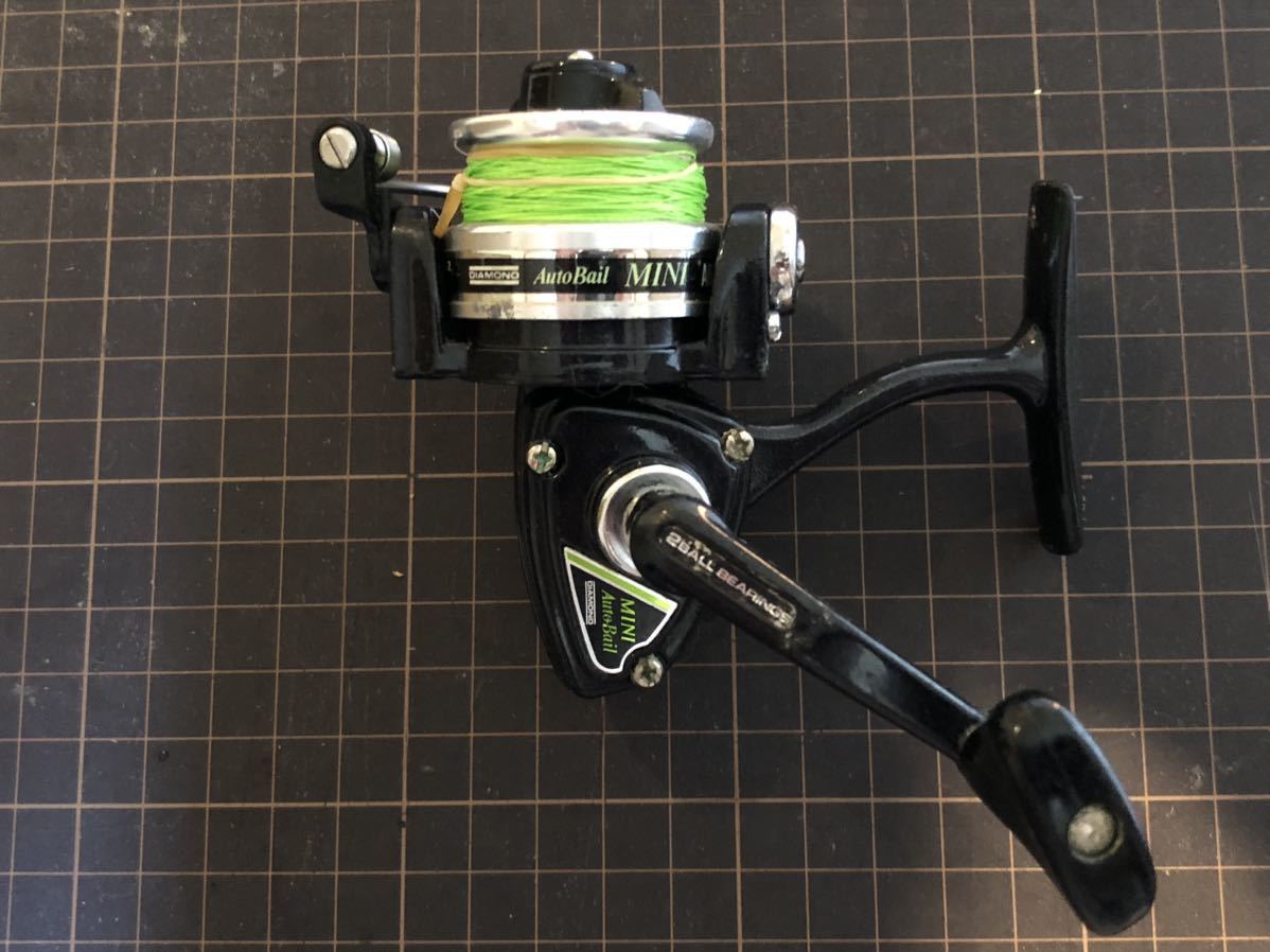 大森製作所 Bail Auto Reel Fishing MINI ダイヤモンドリール オールド