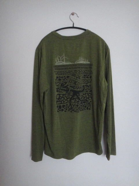 レアカラー　試着のみ　パタゴニア　L/S　キャプリーンクールデイリーグラフィックT　Mサイズ