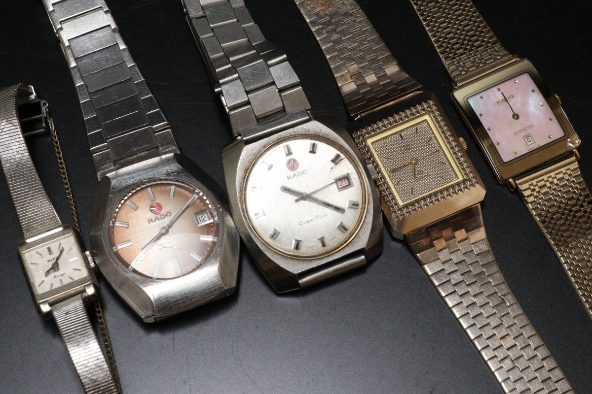 RADO Mirage Amber Gazelle OVER POLE FLORENCE ラドー 腕時計 5点