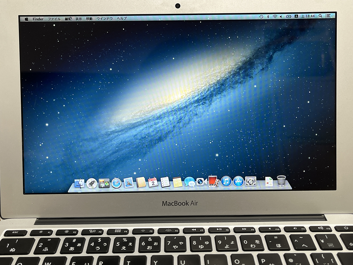 Mac MacBook Air（11-inch,Mid 2012）1.7GHz Core i5〈MD224J/A〉⑤