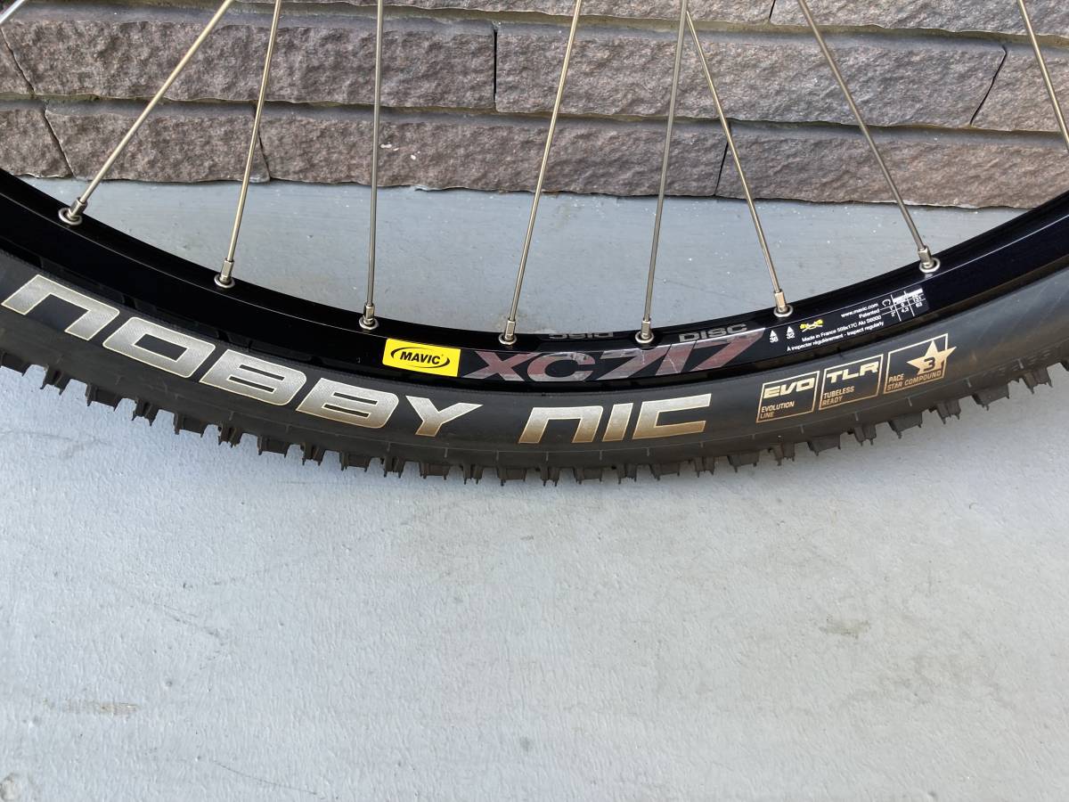 手組みホイール DT SWISS×Mavicリム 26インチ ディスク用 26インチ MTB