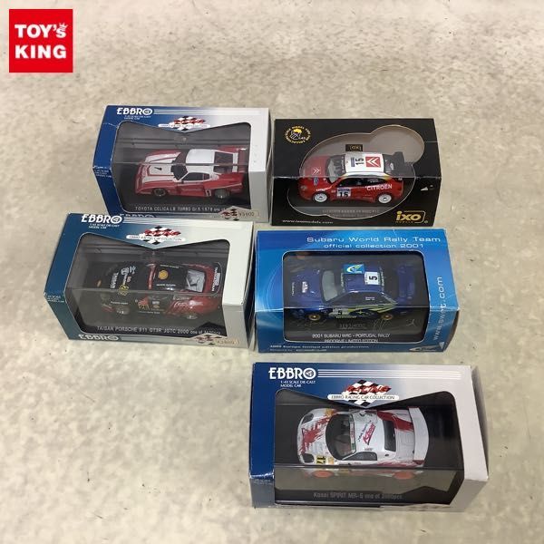 1円〜 エブロ 等 1/43 トヨタ セリカ LB ターボ Gr.5 1978 No.1 TAISAN ポルシェ 911 GT3R JGTC 2000 No.26 他