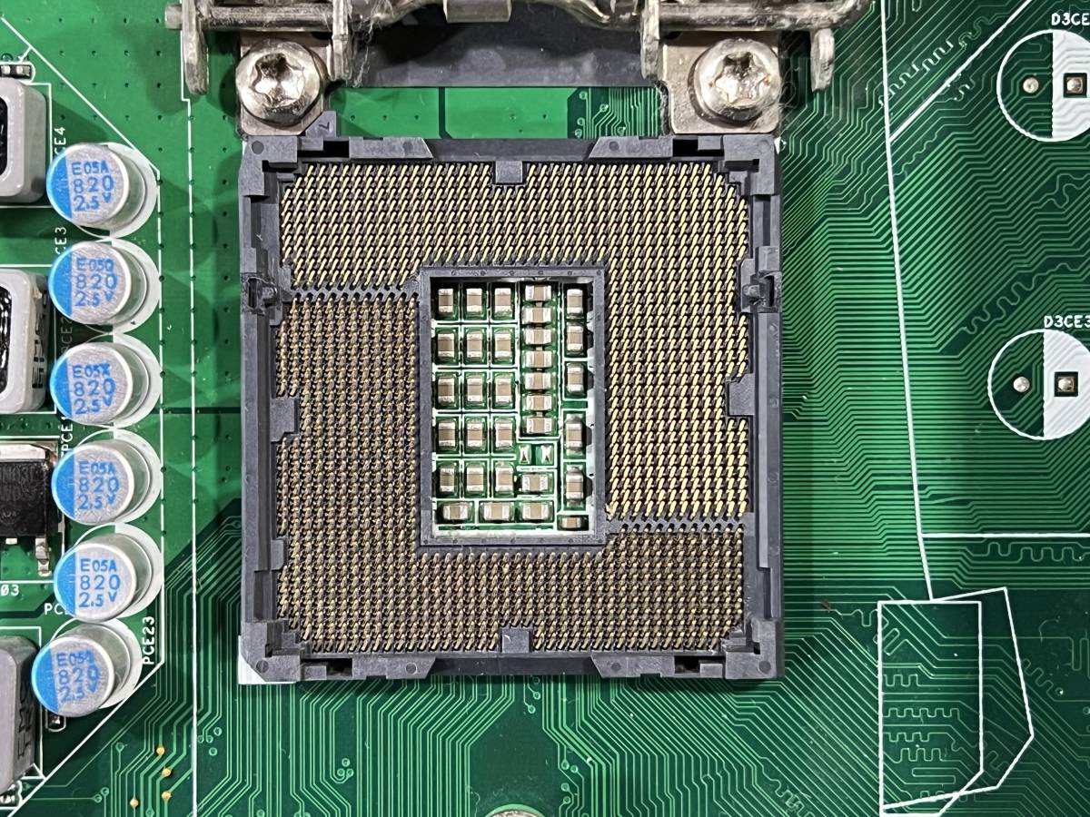 通電動作未確認/Core i7 CPU付 PEGATRON MicroATX IPMIP-GS IOパネル 