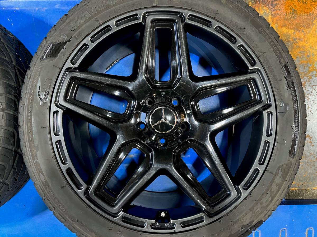 即納可 メーカー不明 社外ホイール 22インチ 10J+45 5H130 サイレン 