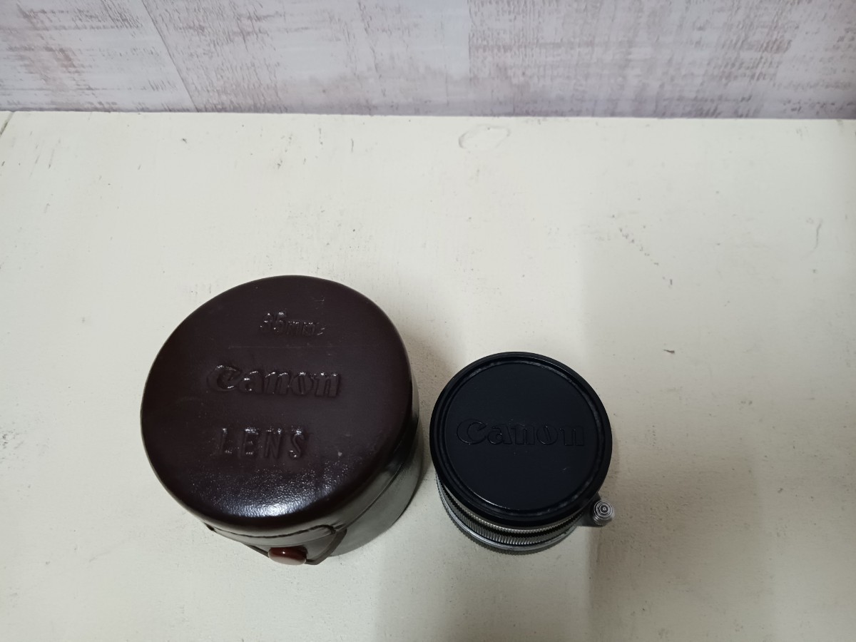 希少　必見　Canon　キャノン　LENS レンズ　カメラレンズ　35mm 1:2.8 一眼レフ　フィルムカメラ　カメラ　ジャンク