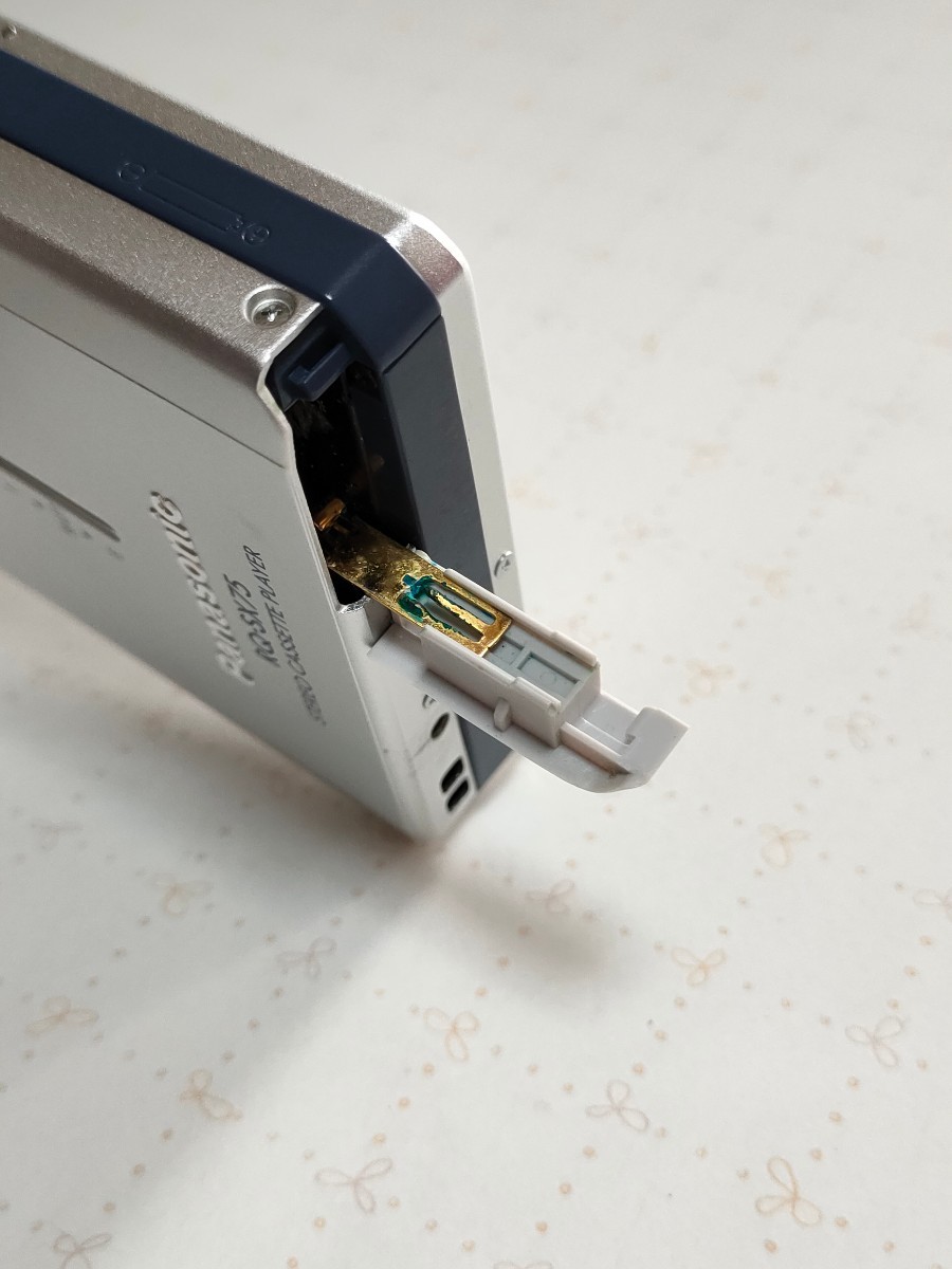 Panasonic RQ-SX75 シルバー ステレオカセットプレーヤー