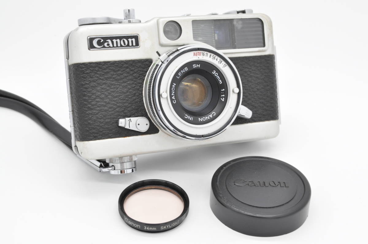 ★訳あり動作品★ CANON キヤノン DEMI デミ EE17 ハーフサイズカメラ