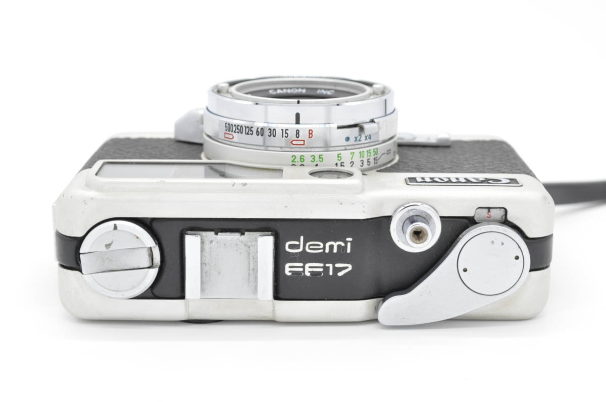 ☆訳あり動作品☆ CANON キヤノン DEMI デミ EE17 ハーフサイズカメラ