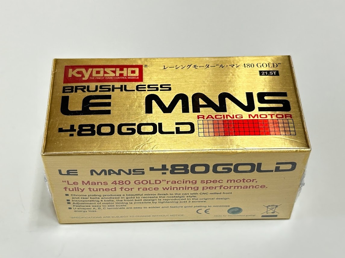 ブラシレスモーター ル・マン ゴールド 0 京商 21.5T⁄4WD用 1 KYOSHO New