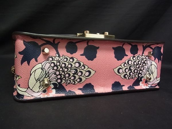 1円 □美品□ FURLA フルラ メトロポリス レザー チェーン クロス 
