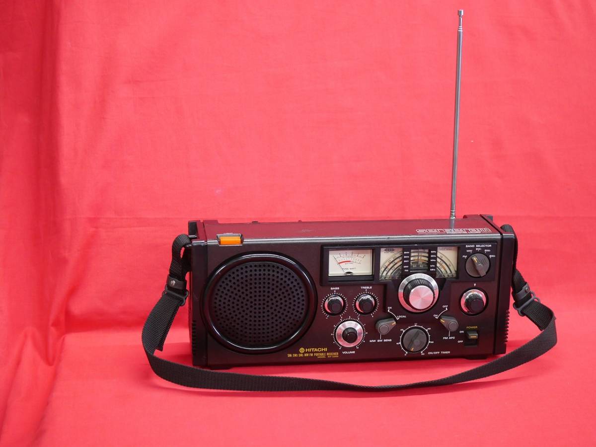 昭和レトロ HITACHI 日立 KH-2200 SERGERAM サージラム FM/MW/SW1/SW2