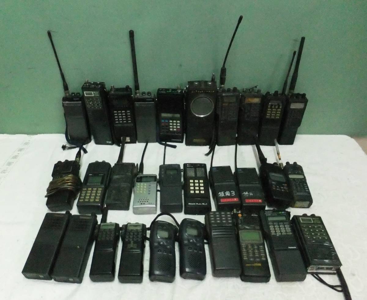 ICOM KENWOOD Panasonicなど トランシーバー まとめて30台セット 中古