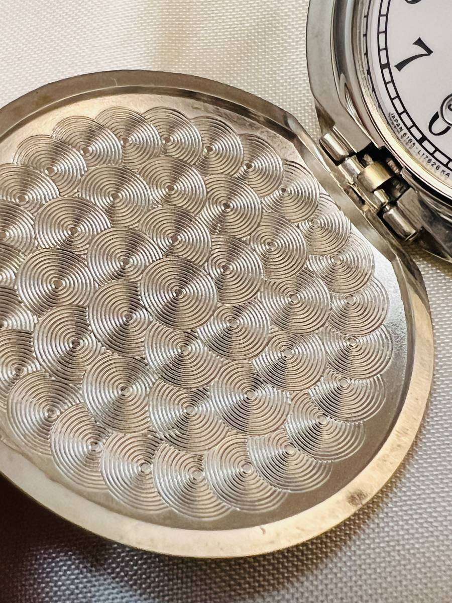 動作未確認 CITIZEN シチズン QZ 6185-L09278 白文字盤 ムーンフェイズ