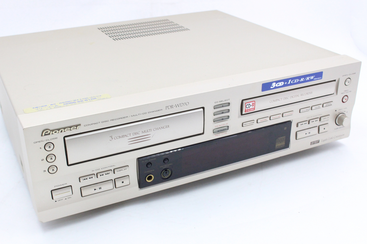 ト静】 ☆ Pioneer パイオニア PDR-WD70 CDレコーダー マルチ 3CD