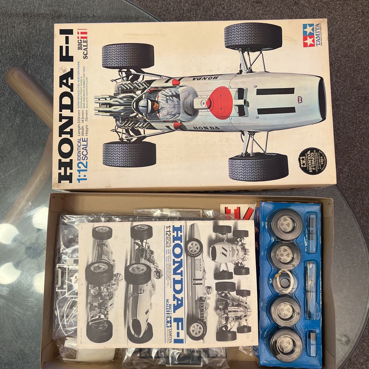 タミヤ1/12 小鹿タミヤ 未組立 同梱可 ホンダF1 (ビッグスケールNO.11 