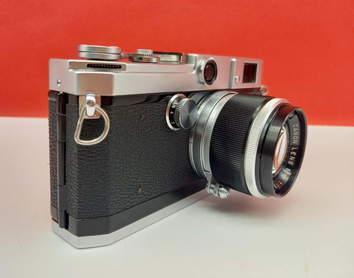 □A Canon MODEL L1 ボディ 50mm F1.8 レンズ Lマウント L39 レンジ 