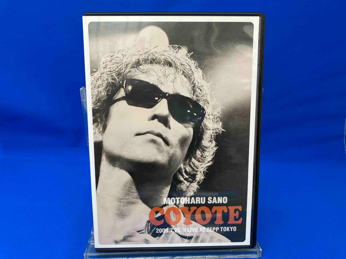 DVD 佐野元春 COYOTE 2009.7.26 LIVE AT ZEPP TOKYO【MWSストア限定