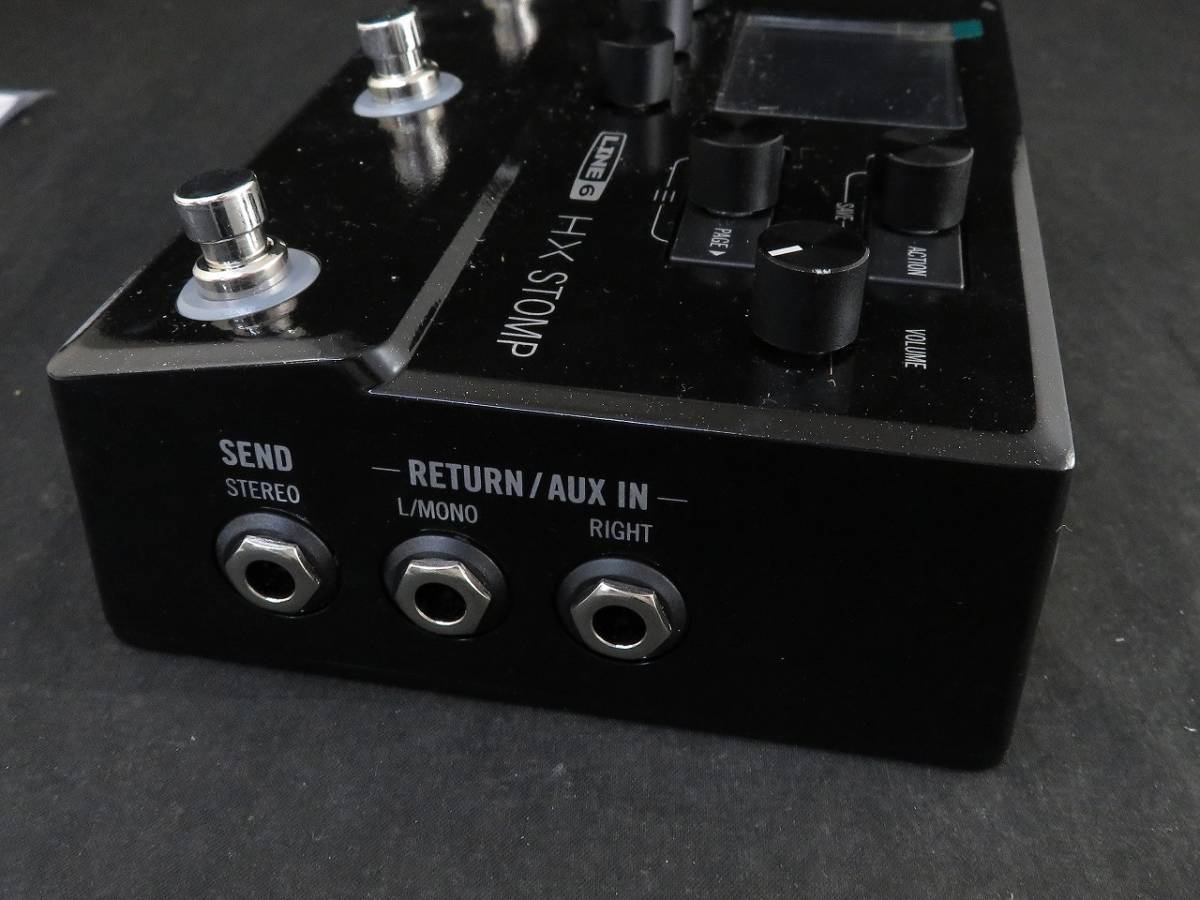 美品 LINE6 HX STOMP マルチエフェクター アンプシュミレーター ギター 