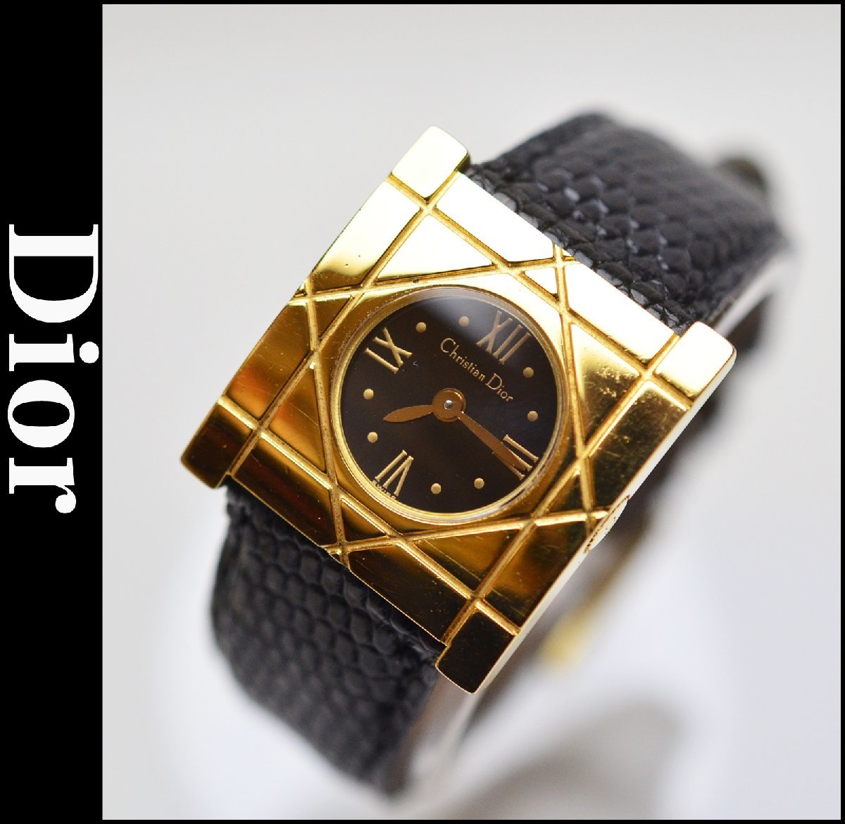 【ジャンク】Dior ディオール カナージュ D82-150 腕時計 クオーツ レディース 【ジャンク】Dior ディオール カナージュ D82-150 腕時計