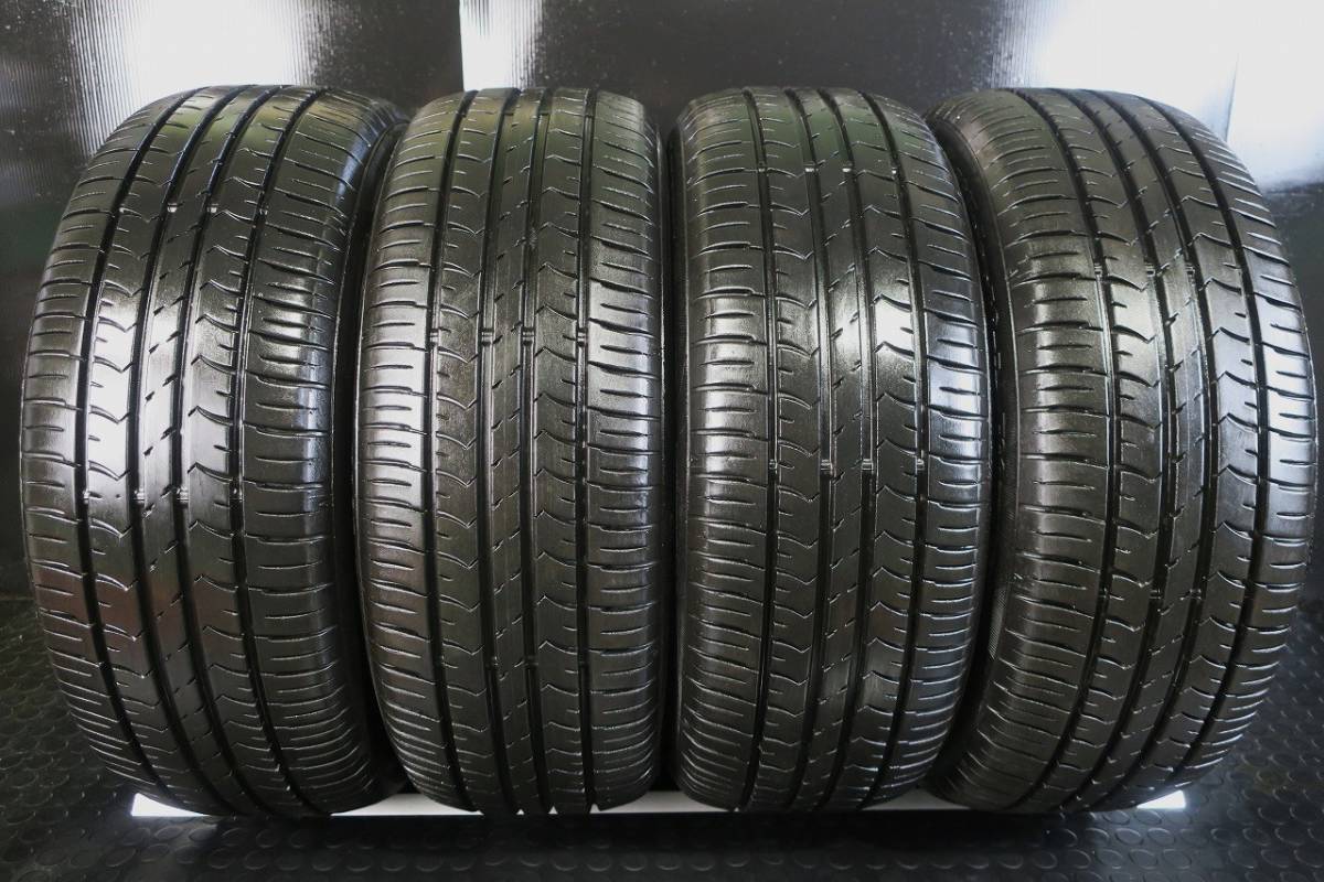 ◆1円売切り◆極上9.5分山 2021年製 国産 215/55R17 グッドイヤー エフィシエントグリップ ECO EG01 4本SET 迅速発送/手渡し 交換作業も可 poweredbyauction-labo
