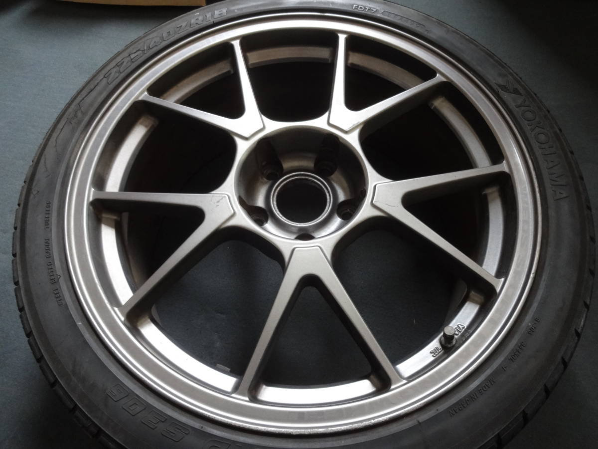 希少】 ウェッズスポーツ 18インチ 8J +31 PCD 114.3 5H 225/40R18