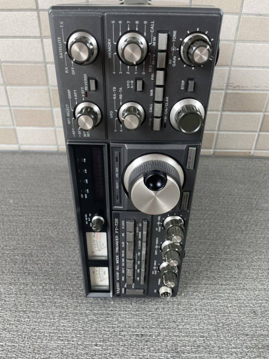 YAESU FT-726 オールモード 144／430MHz 50MHzオプションユニット内蔵