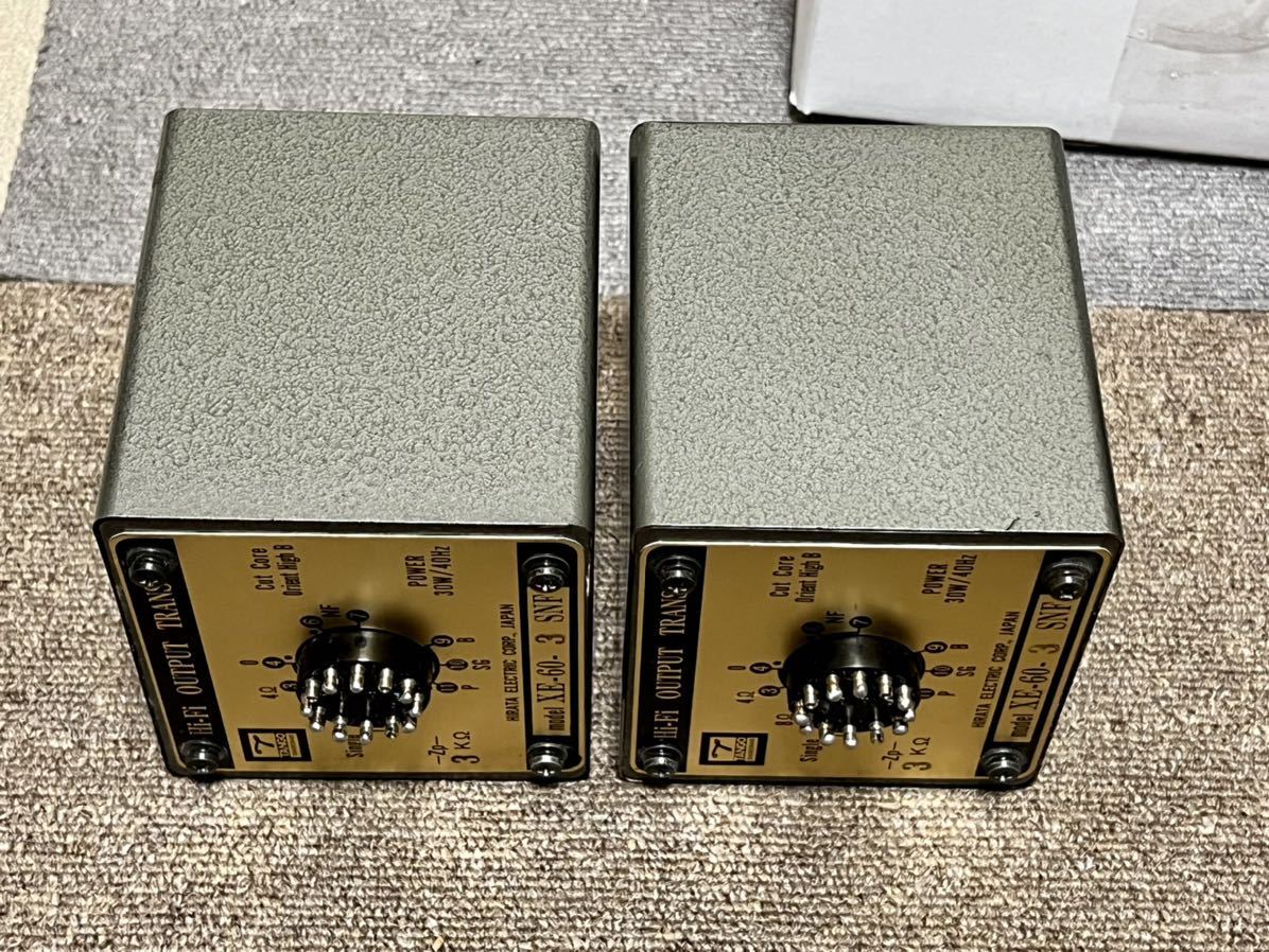 TANGO TRANS 真空管アンプ トランスセット TANGO タンゴ XE 60 - 3 SNF ! 出力トランス ! 300B 真空管アンプに