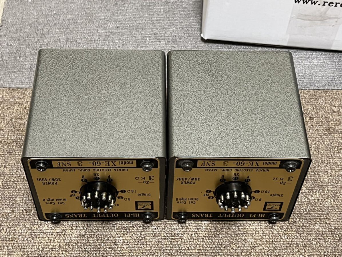 TANGO タンゴ XE 60 - 3 SNF ! 出力トランス ! 300B 真空管アンプに
