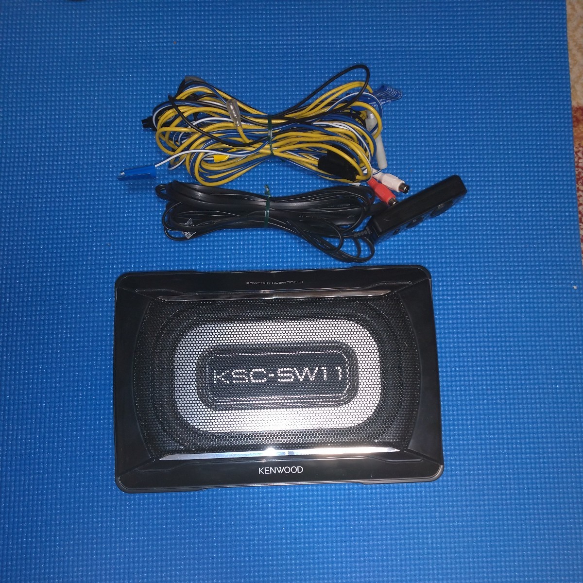 KSC-SW11 ケンウッド KENWOOD チューン 車 サブ KSC-SW11 ケンウッド