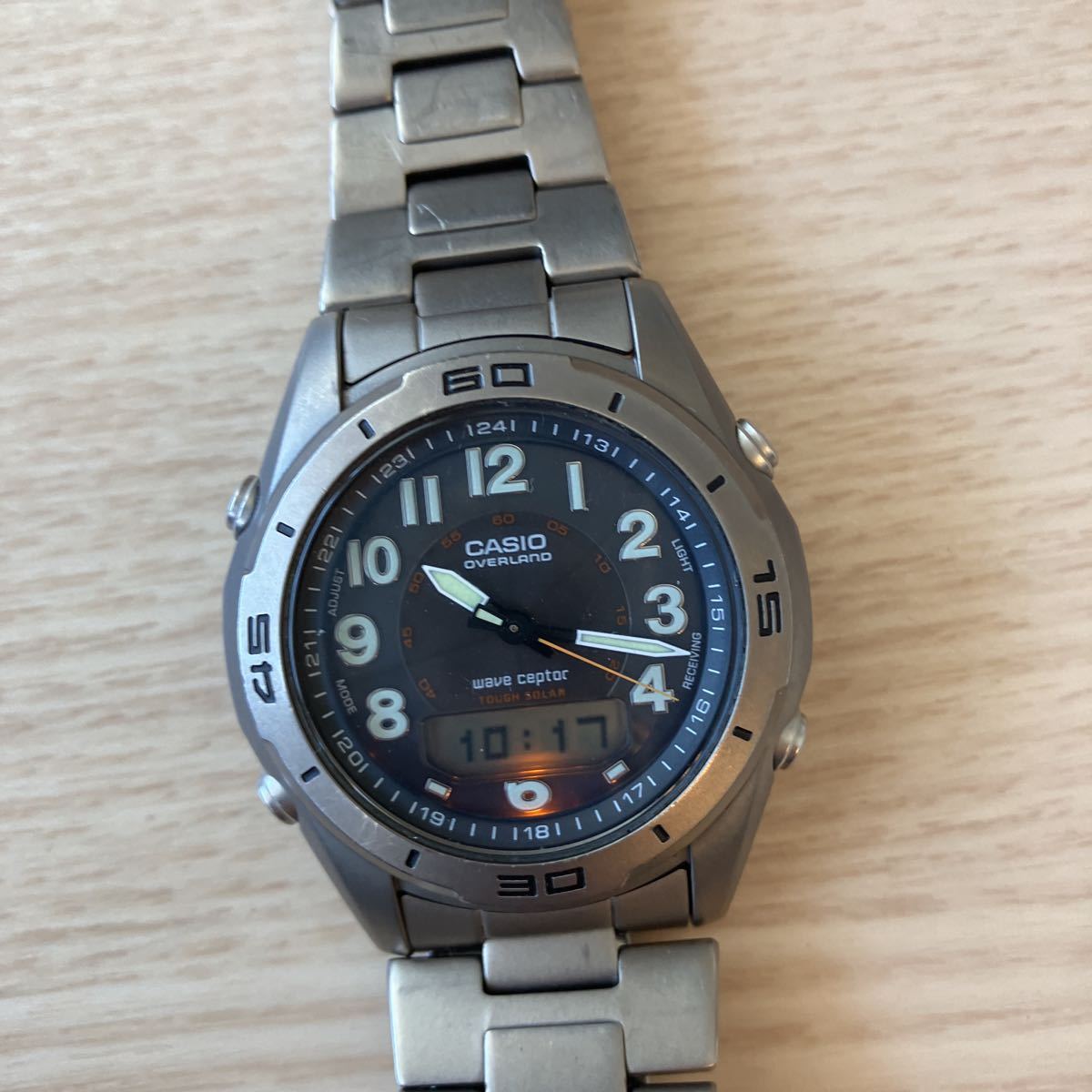 CASIO カシオ OVERLAND オーバーランド ウェーブセプター タフソーラー 