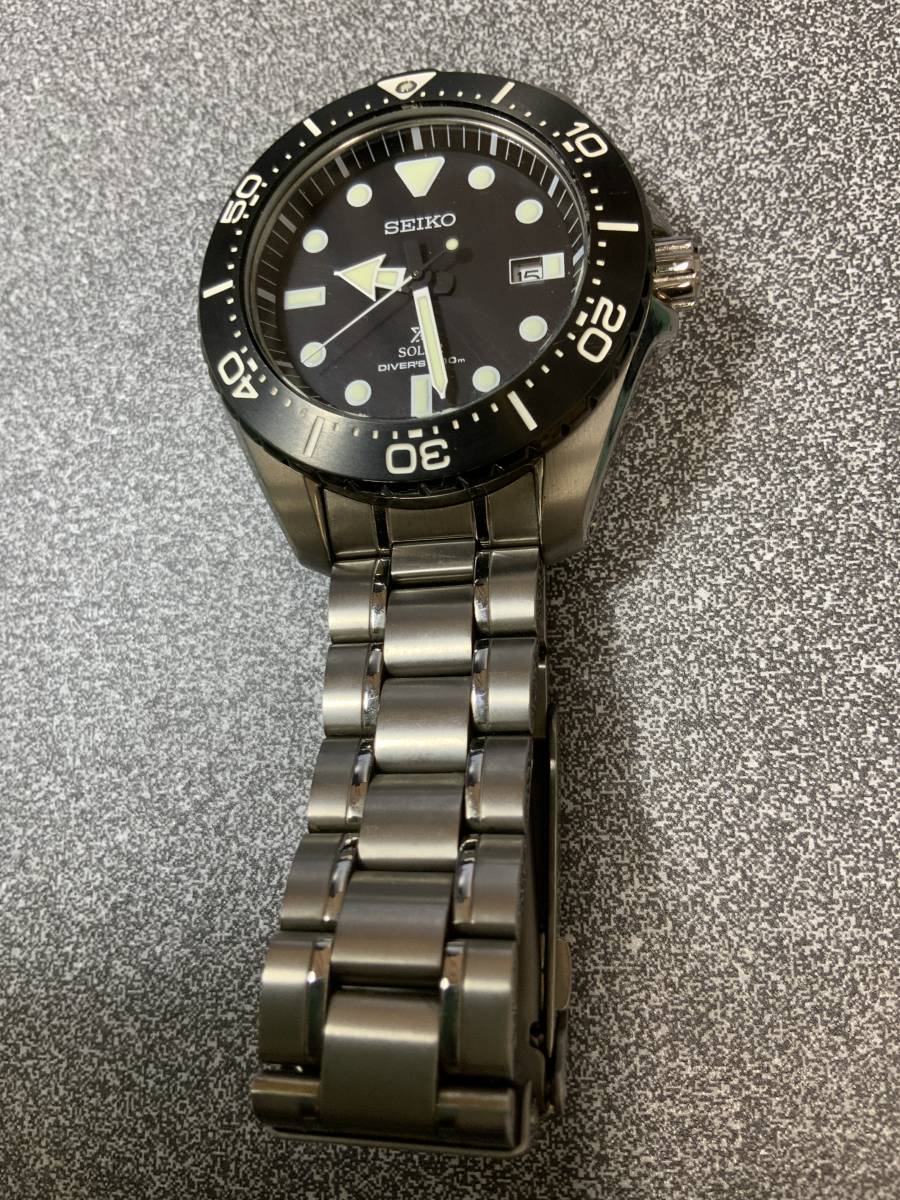 SEIKO プロスペックス SBDJ013 V157-0BN0ソーラーダイバーズ SEIKO