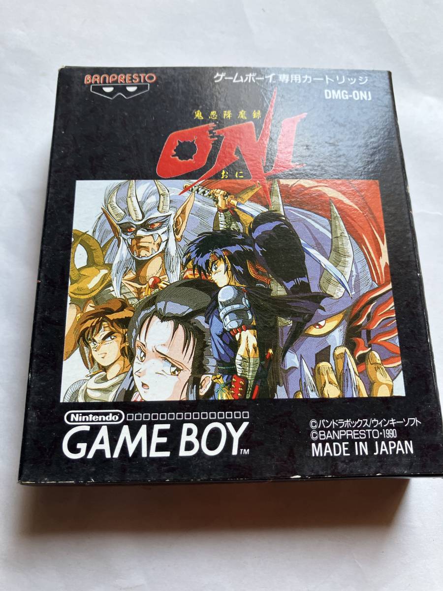 赤字超特価，正規品 GB ゲームボーイ 鬼忍降魔録ONI おに 箱 説有り(ロールプレイング)｜売買されたオークション情報、yahooの商品情報をアーカイブ公開 - オークファン タイトル