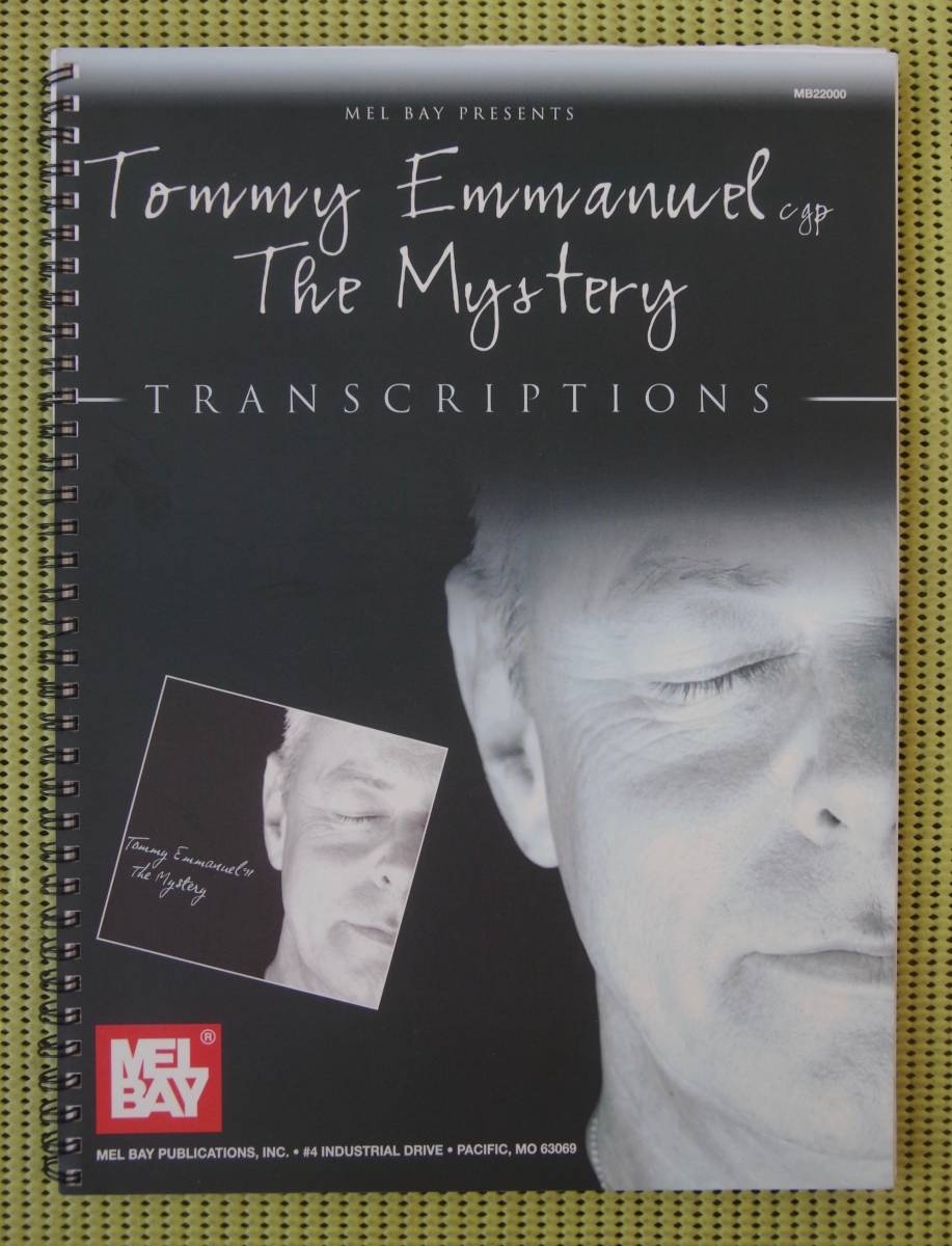 トミー・エマニュエル THE MYSTERY TAB譜付輸入ギタースコア　♪良好♪ 送料185円　TOMMY EMMANUEL フィンガー・ピッキング