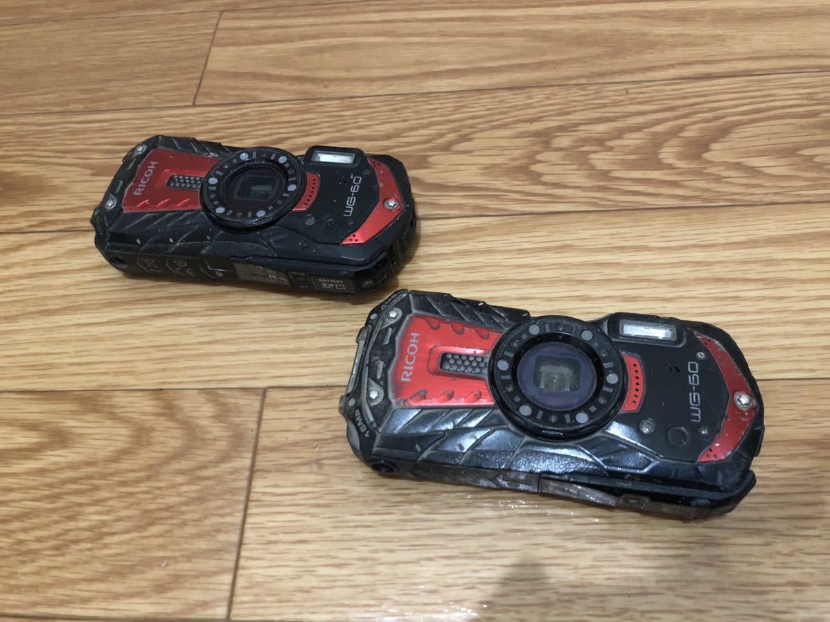 リコー RICOH WG-60 ブラック 動作確認済 リコー RICOH WG-60 レッド