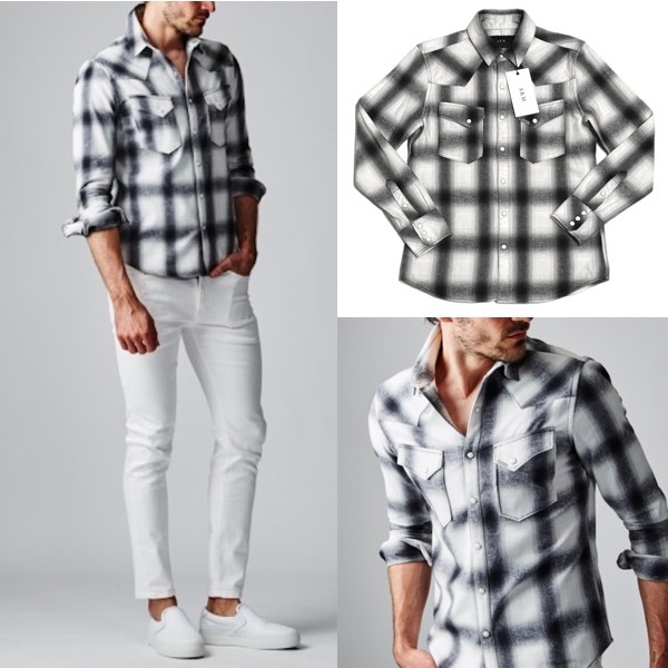 名作】美品 RRL NATIVE JACQUARD GAUZE WESTERN SHIRT ダブルアール