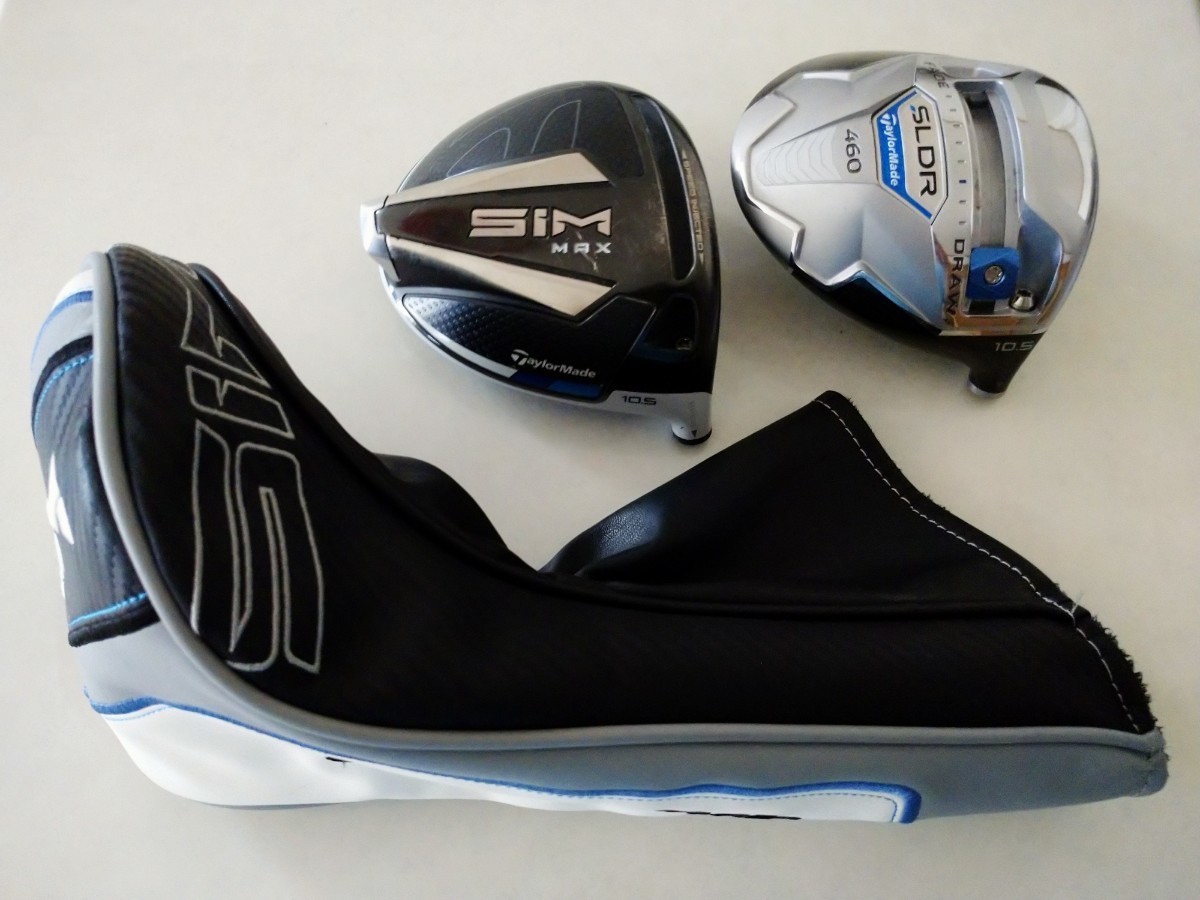 テーラーメイド　SIM MAX　10.5°　シムマックス　TaylorMade　ドライバー ヘッド ヘッドカバー付き おまけ SLDR ヘッド のみ10.5° 