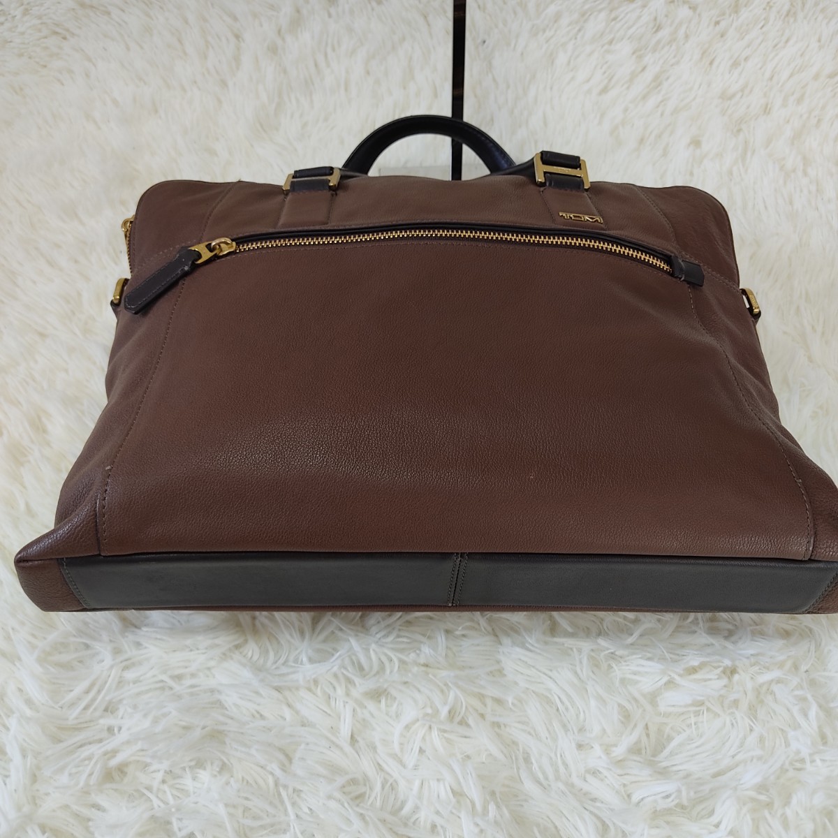 美品 TUMI トゥミ　26071D4 フラップブリーフケース 1円〜【レア極美品】 TUMI トゥミ ビジネスバッグ ブリーフケース B