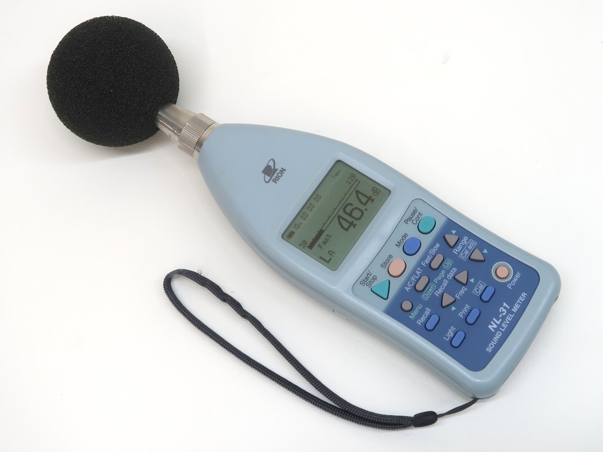 2025，新品】 RION リオン NL-31 128M 精密騒音計 SOUND LEVEL