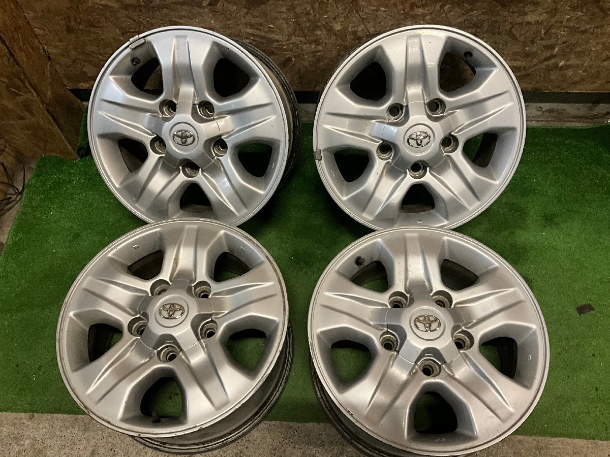 TOYOTA 100系 ランクル 純正 17インチ 8J +60 PCD150 5H TOYOTA 100系 ランクル 純正 17インチ 8J +60 PCD150 5H