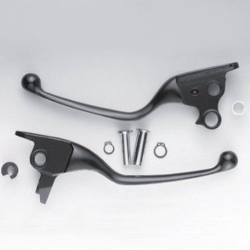 ■在庫有★キジマ★定価8800円★ハーレー(08年～16年)ツーリングモデル/スリム/レバー/黒/ブラック/HD-04366