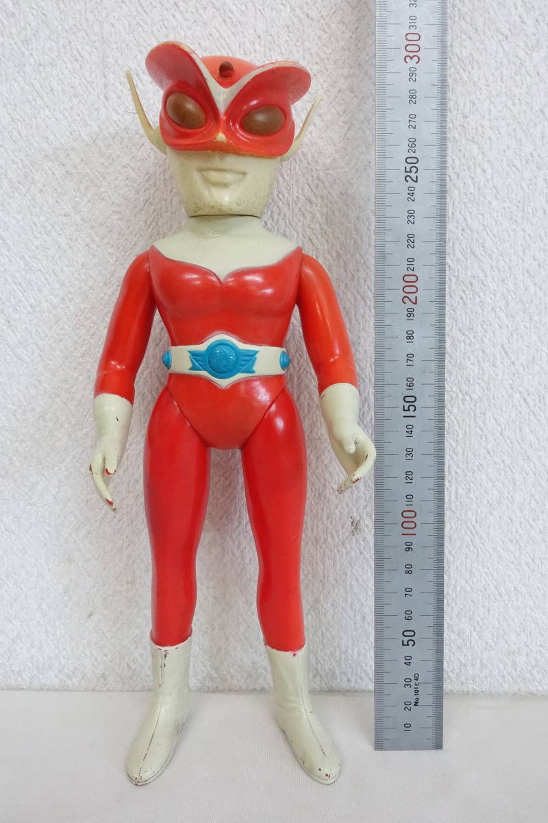2）当時物 円谷プロ ブルマァク レッドマン 約28㎝(ソフビ)｜売買され 