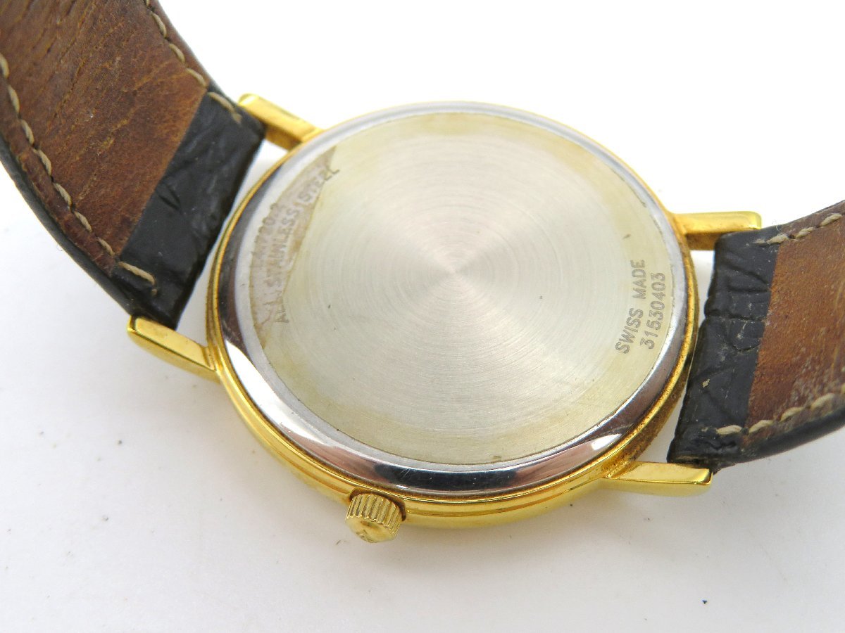 1円◇稼働◇　ロンジン　L4.720.2　　シルバー　クオーツ　ユニセックス　腕時計　　B65505