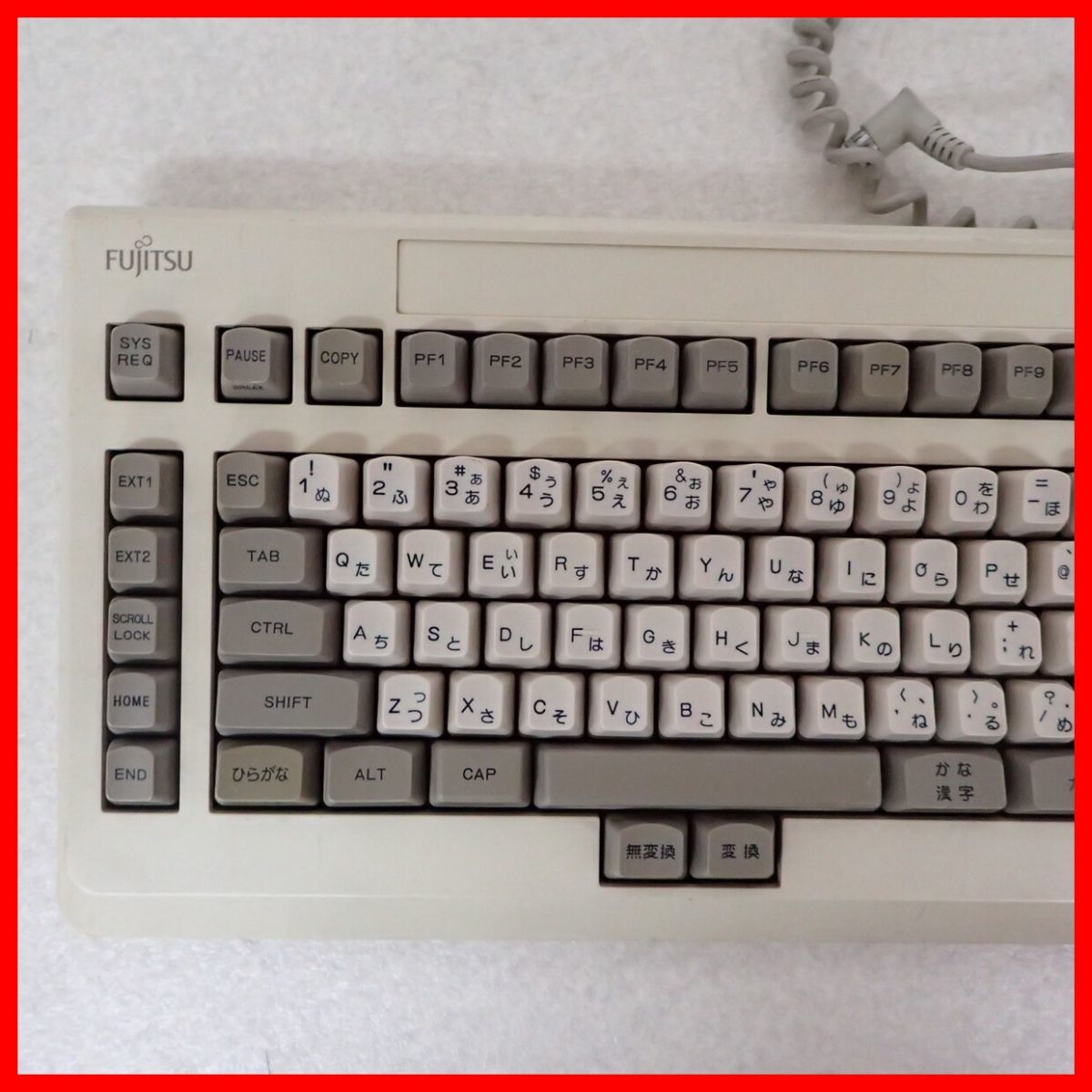 ◇動作品◇FUJITSU FM TOWNSキーボード FMT-KB101/N860-4643-T021